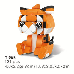Mini Animal Building Blocks - Compatible with Multiple Scenes