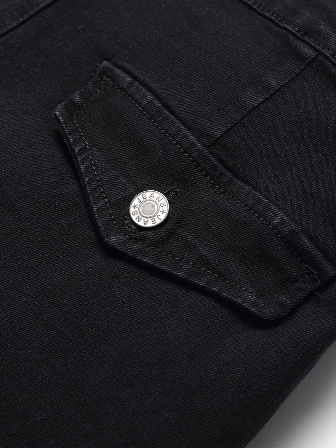 Mens Slim Fit Distressed Stretch Denim Pants