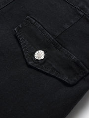 Mens Slim Fit Distressed Stretch Denim Pants