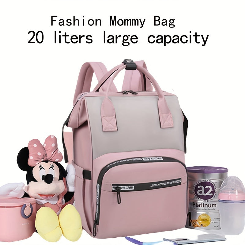 Large Capacity Mommy Backpack for Travel Work Leisure