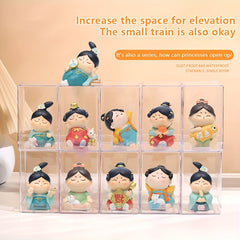 1 Pc Figure Doll Display Box Dust Proof Storage Showcase Model Protection