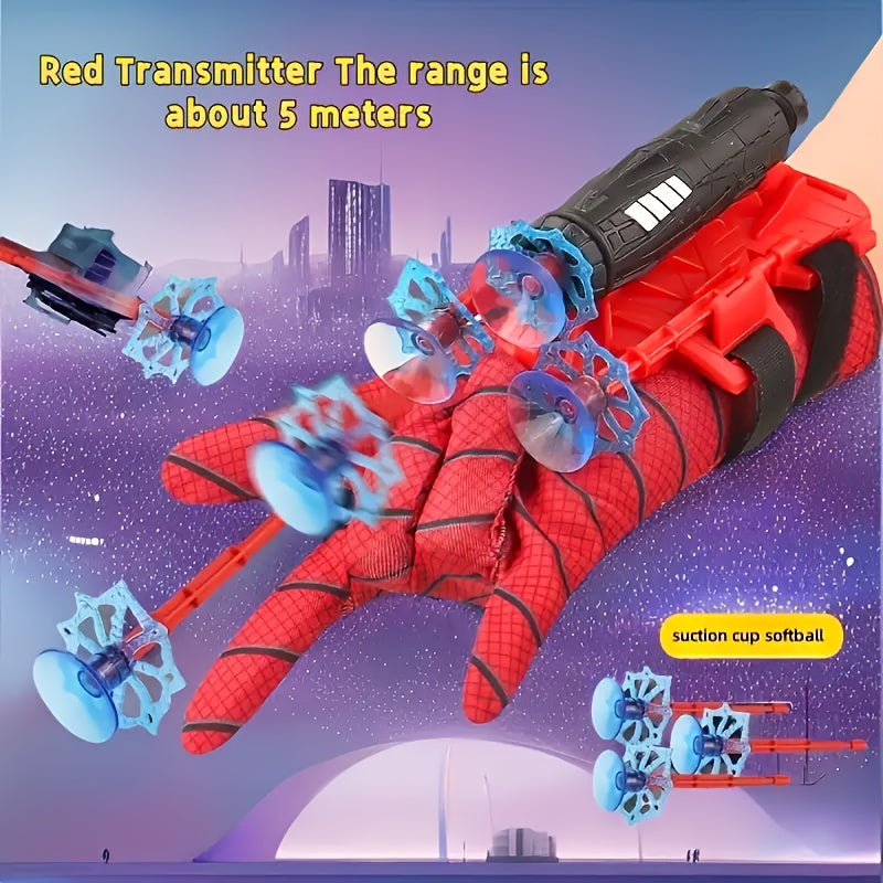 Spider Web Launcher Gloves for Fun Interactive Party Game