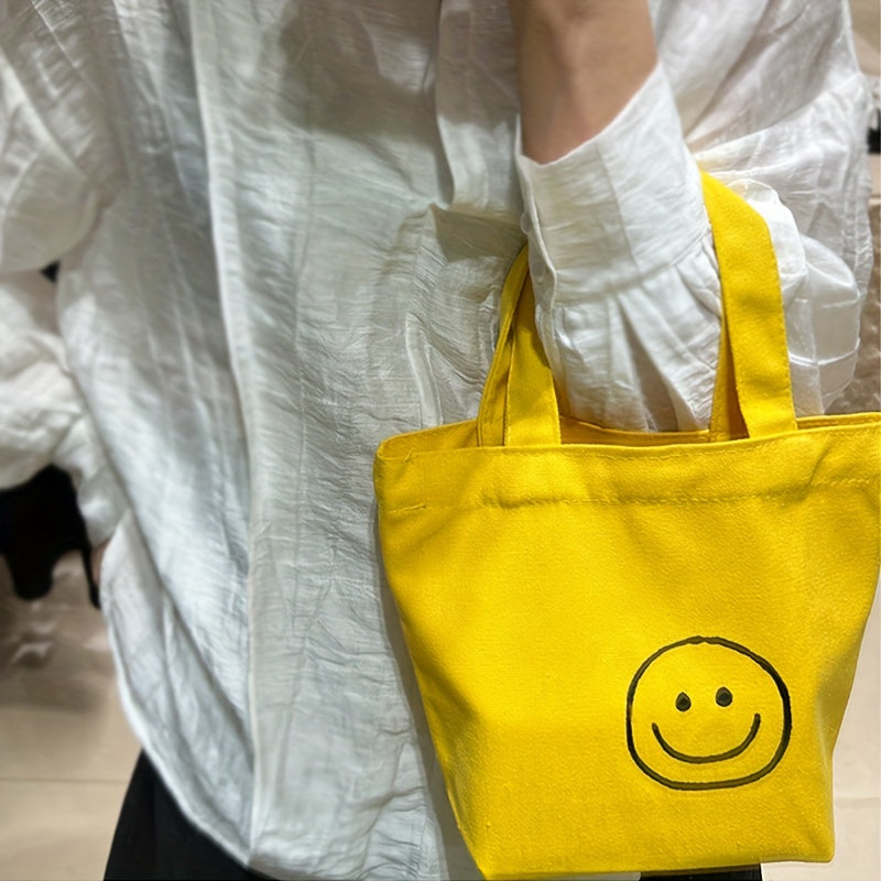 Cute Cartoon Foldable Eco Canvas Handbag for Travel & Daily Use