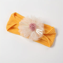 Baby Girls Mesh Flowers Headband Hair Accessories