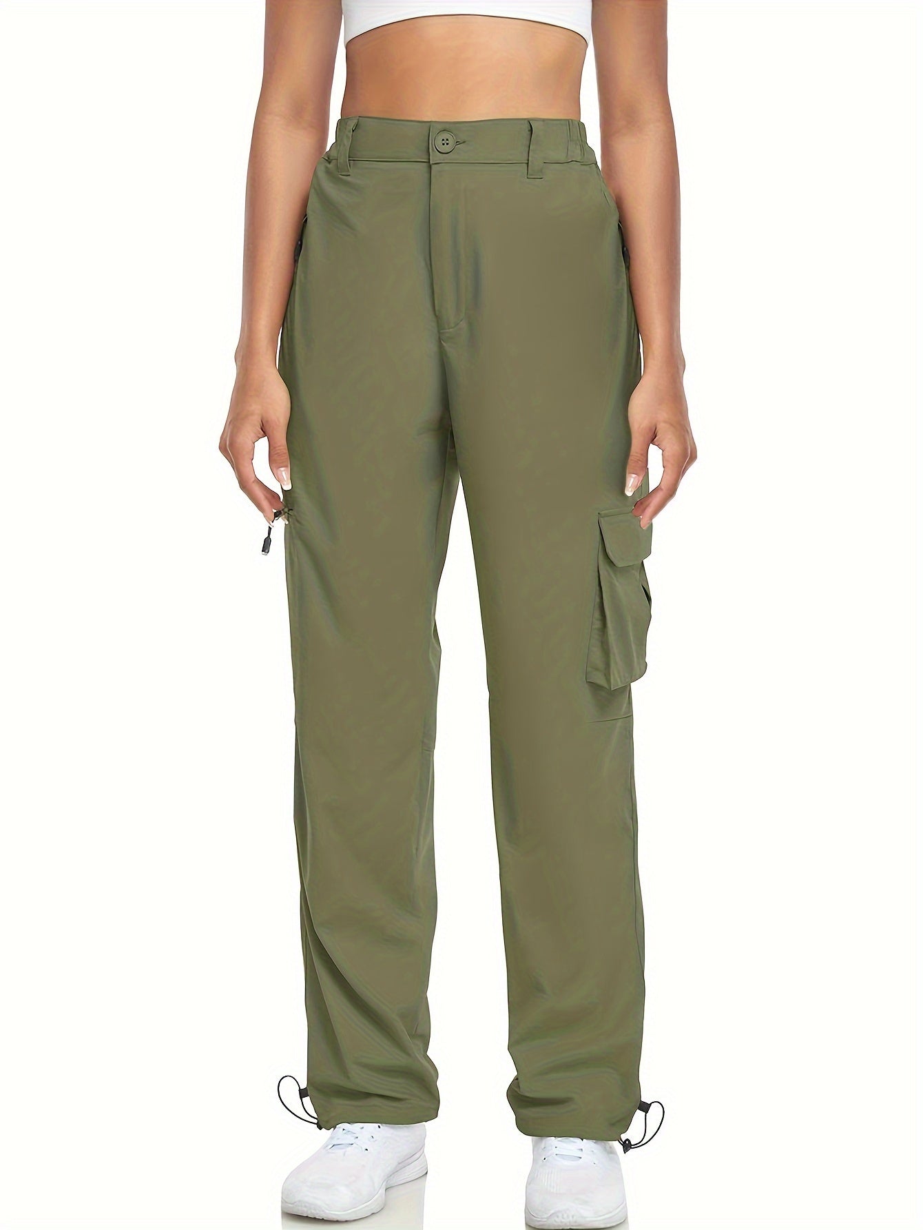 Women's Loose Outdoor Sports Pants Quick drying Thin pocket