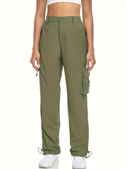 Women's Loose Outdoor Sports Pants Quick drying Thin pocket
