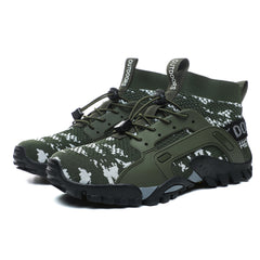 Men's Hiking Shoes Breathable Sneakers Adjustable
