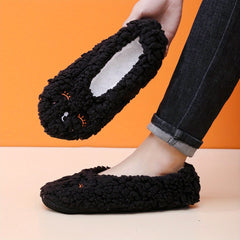 Cartoon Animal Cozy House Slippers Anti-skid Winter Shoes