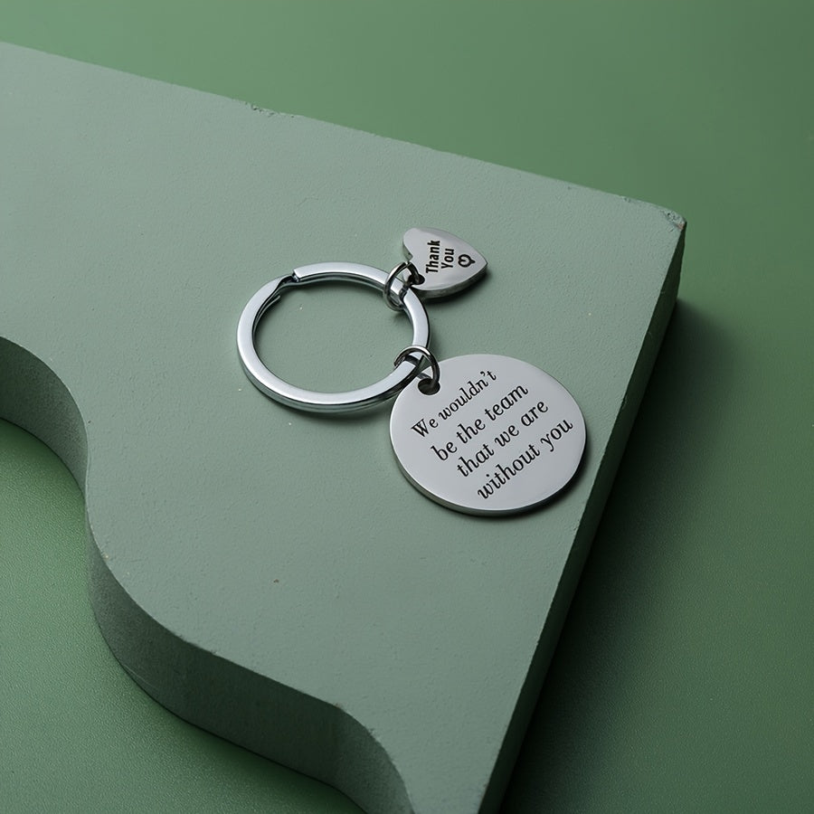 Thank You Keychain for Friends, Couple, Families