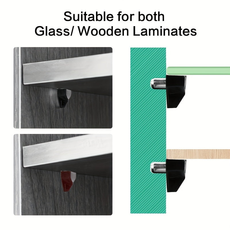 Cabinet Shelf Pegs Support Clips - Household Storage Organization