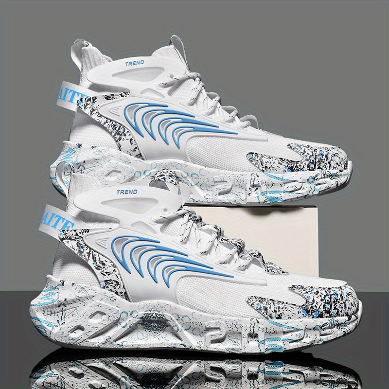 Men's Lace up Athletic Sneakers Basketball Shoes