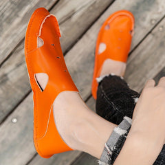 Men's Comfy Clogs Hollow Out Non Slip Garden Shoes Summer