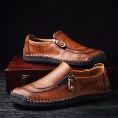 Men's Stitch Slip On Walking Shoes Casual Outdoor Anti skid Sneakers