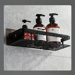 Suction Cup Toilet Washroom Storage Rack Wall Mounted