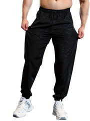 Classic Joggers Men s Casual Loose Fit Stretch Waist Drawstring Sweatpants