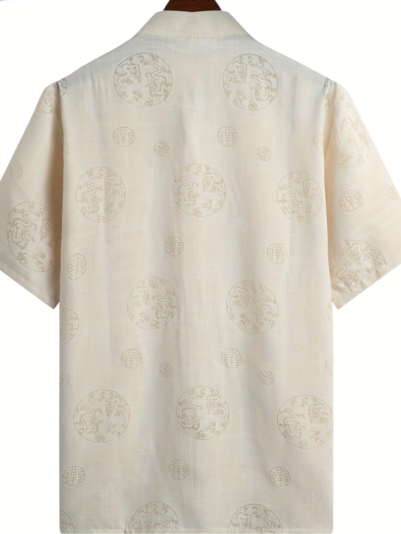 Men's Summer Short Sleeved Shirt Chinese Style Suit