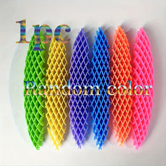 Wiggly Worm Toy Squeeze Sensory Fun DIY Finger Toy