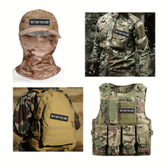 But Did You Die Embroidered Patch for Outdoor Backpack Clothes