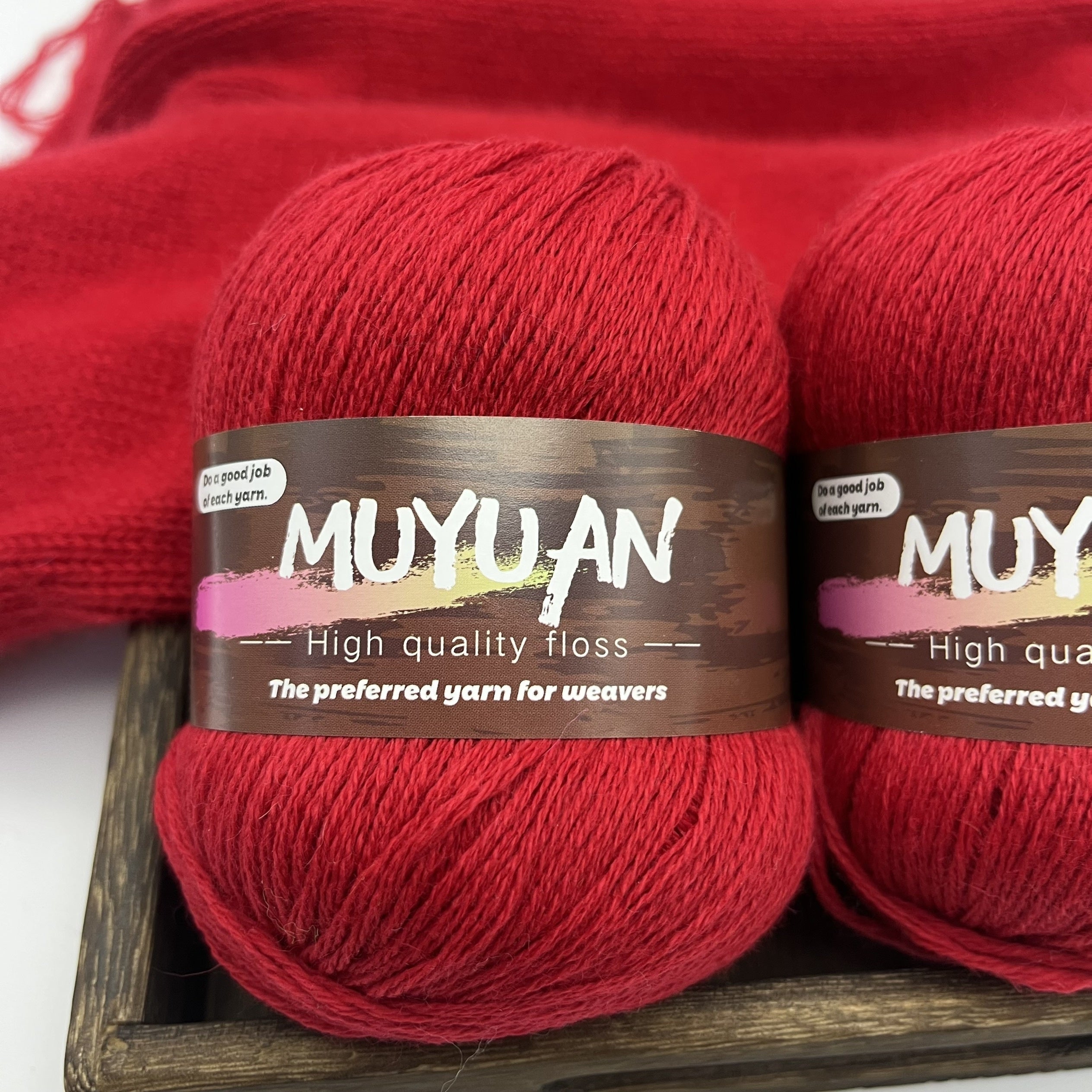 Soft Comfortable Yarn Raccoon Down Wool Viscose Nylon 10 gauge Knitting