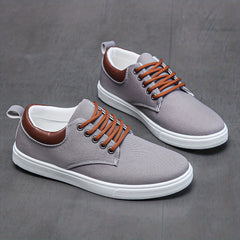 Men's Canvas Low Top Sneaker Classic Casual Shoes