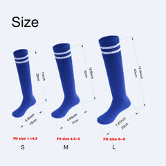 Youth Soccer Socks - Non Slip Breathable Design for Comfortable Training