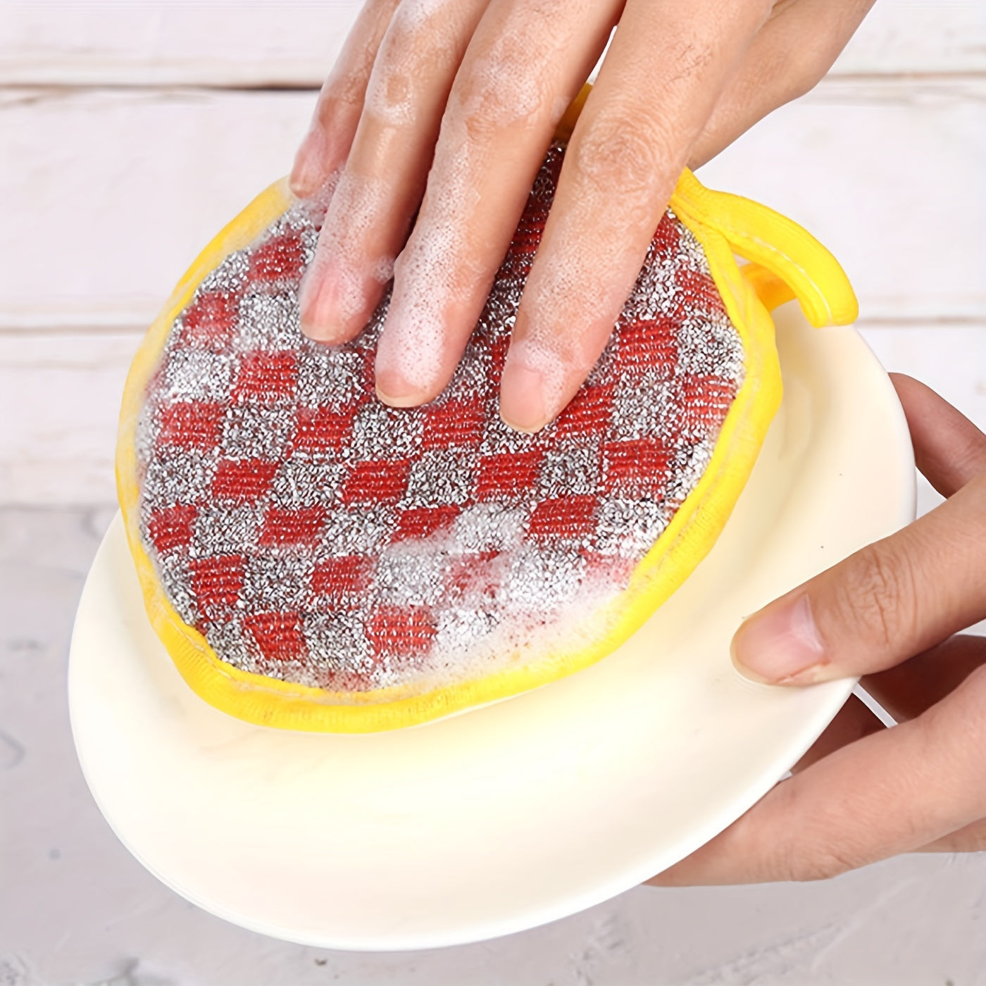 Double Sided Dishwashing Sponge 12pcs Household Cleaning Tools