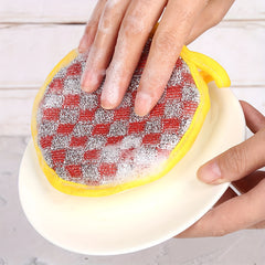 Double Sided Dishwashing Sponge 12pcs Household Cleaning Tools