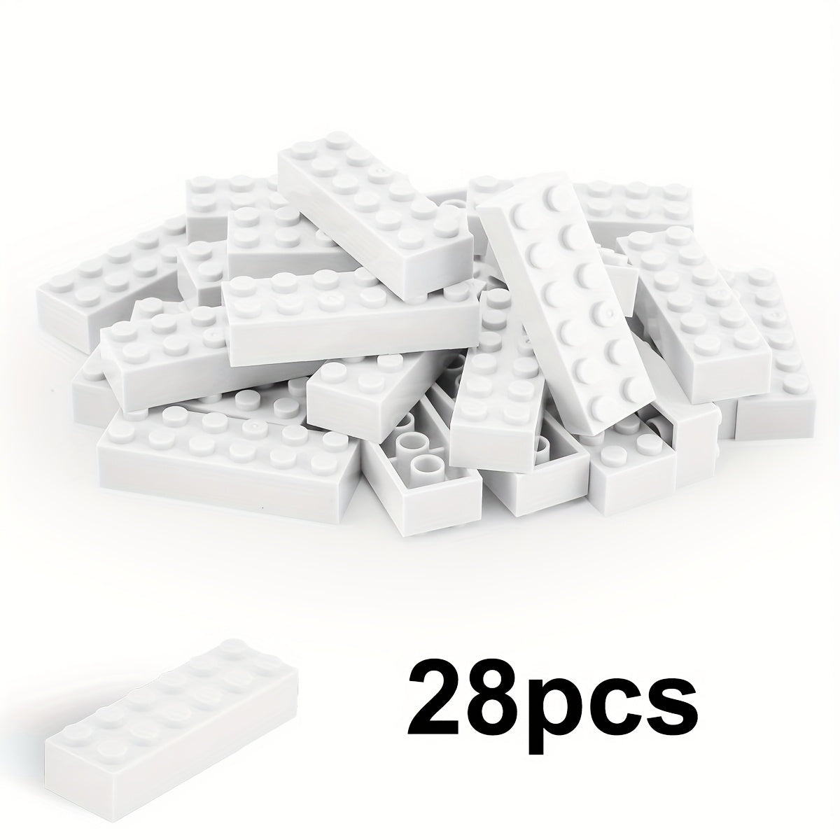 28pcs 2x6 Brick Building Blocks Kids' Educational Toys