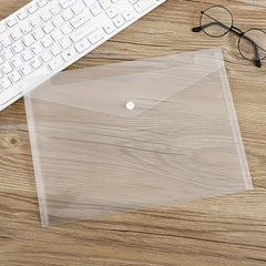5pcs Plastic Office File Document Bags