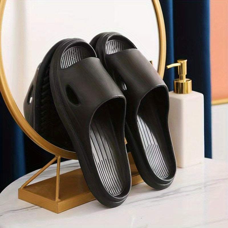 Women's Minimalist Home Slides - Soft Sole, Quick Drying
