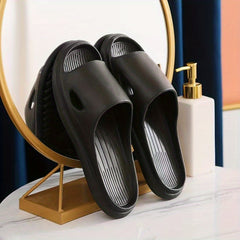Women's Minimalist Home Slides - Soft Sole, Quick Drying