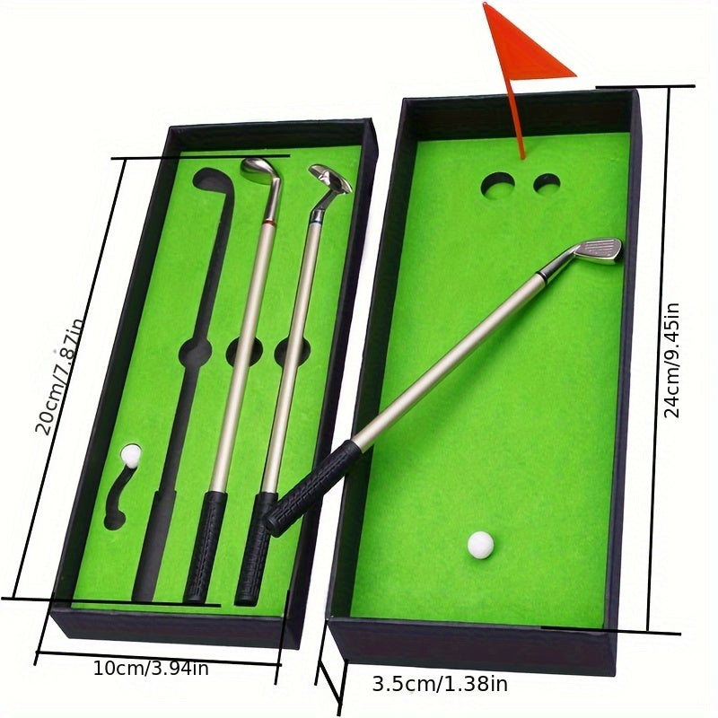 Mini Golf Set for Golfers Funny Birthday Gift Desktop Games