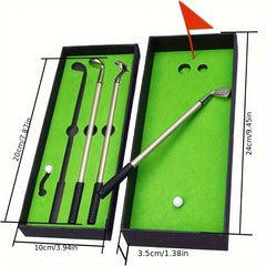 Mini Golf Set for Golfers Funny Birthday Gift Desktop Games