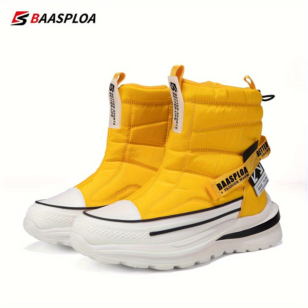Women's High Top Snow Boots Anti Slip Warm Thick Bottom Boots