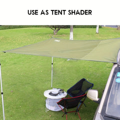 Waterproof Camping Tarp Thicken Beach Pad Sun Canopy Ground Sheet
