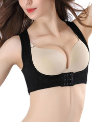 2pcs Posture Corrector Front Buckle Body Shaper Women's Underwear