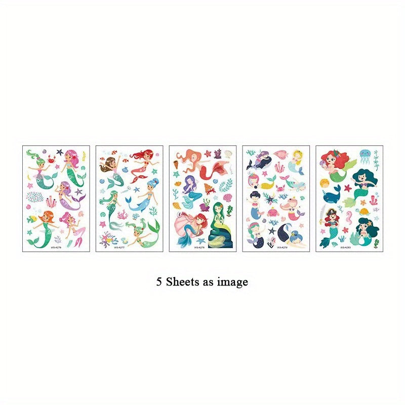 Herbal Tattoo Stickers Waterproof Long lasting Clavicle Arm Simulation