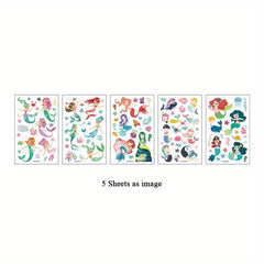 Herbal Tattoo Stickers Waterproof Long lasting Clavicle Arm Simulation