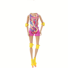Roller Skating Doll Clothes Set for Men and Women