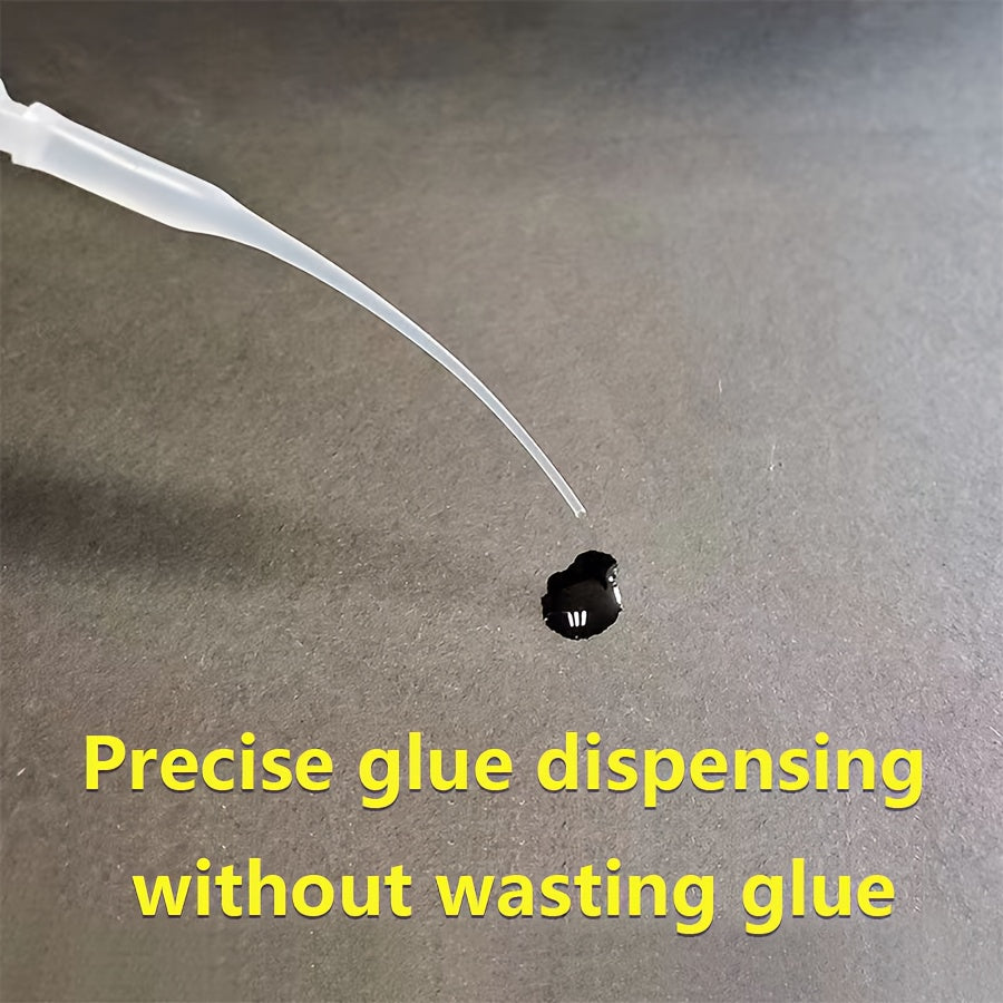 50 100 Glue Bottle Tips Micro Pointed Glue Dispensing Extension Droppers