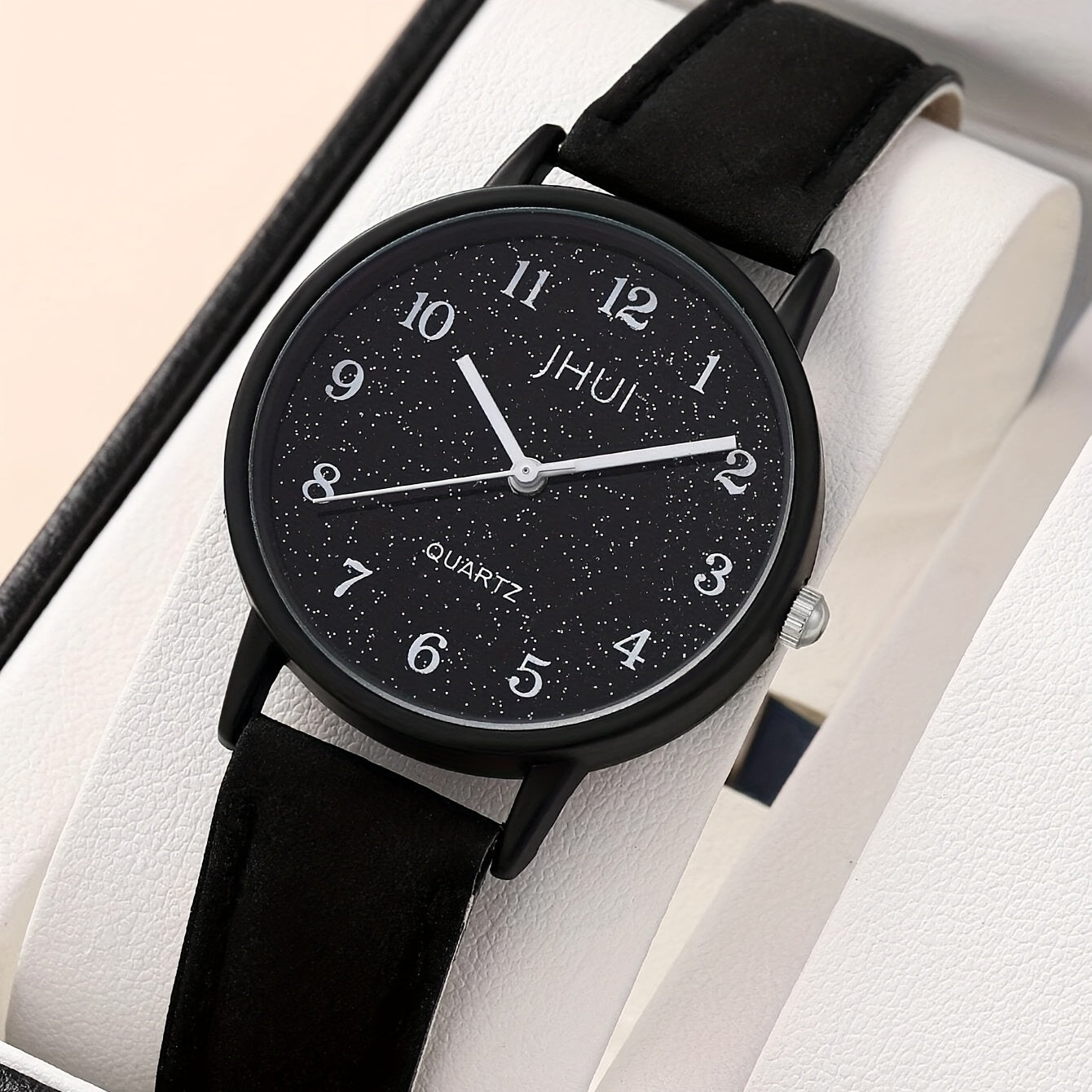 Kids Quartz Watch & Heart Bracelet Gift Set