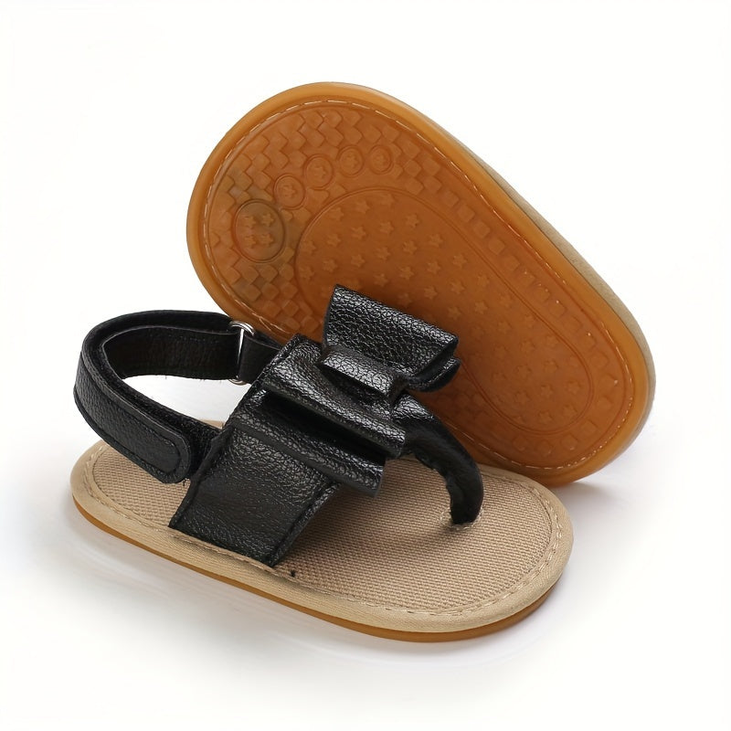 Bowknot Sandals Baby Girls Lightweight Shoes Travel Party Beach