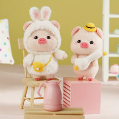 4pcs English Product Doll Wool Felt DIY Pack