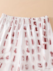 Girls Tie Dye Cami Top & Biker Shorts Set Kids Summer Clothes