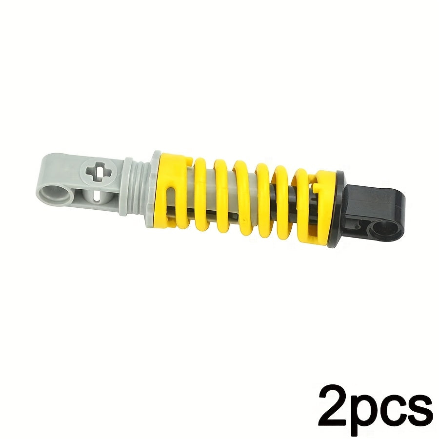2pcs MOC Tech Building Blocks Shock Absorbers Spring Bricks 79717C01 79717