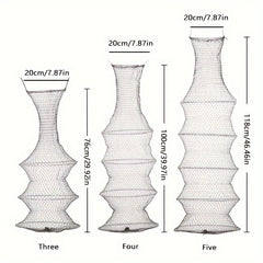 Foldable Fishing Net Collapsible Mesh Fishing Gear