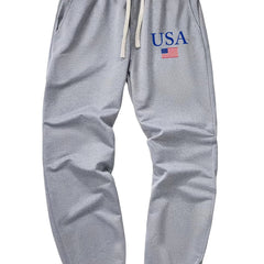 Drawstring Sweatpants Loose Fit Pants Men's Casual Joggers Spring Autumn