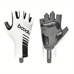 1pair Cycling Riding Gloves Outdoor Sports Half Finger Gloves