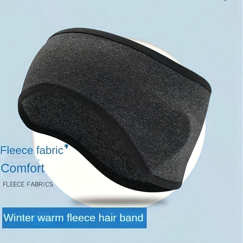 Outdoor Fleece Ear Protection Hairband Sports Running Cycling