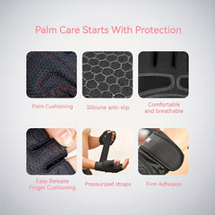 Fitness Gloves For Men And Women Dumbbell Lifting Workout Weightlifting Gloves